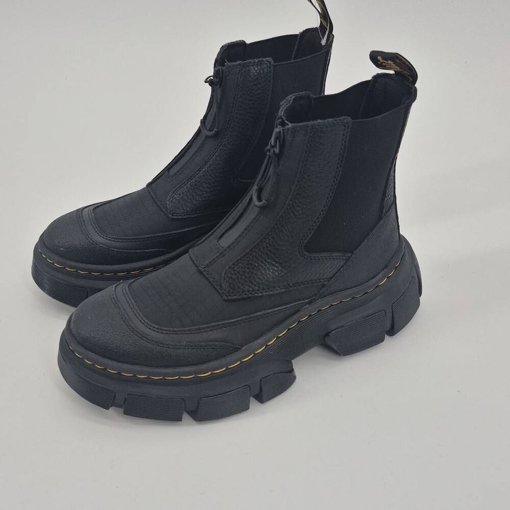 Dr Martin's 2976 DMXL Zip Chelsea Leather Boots Size 7